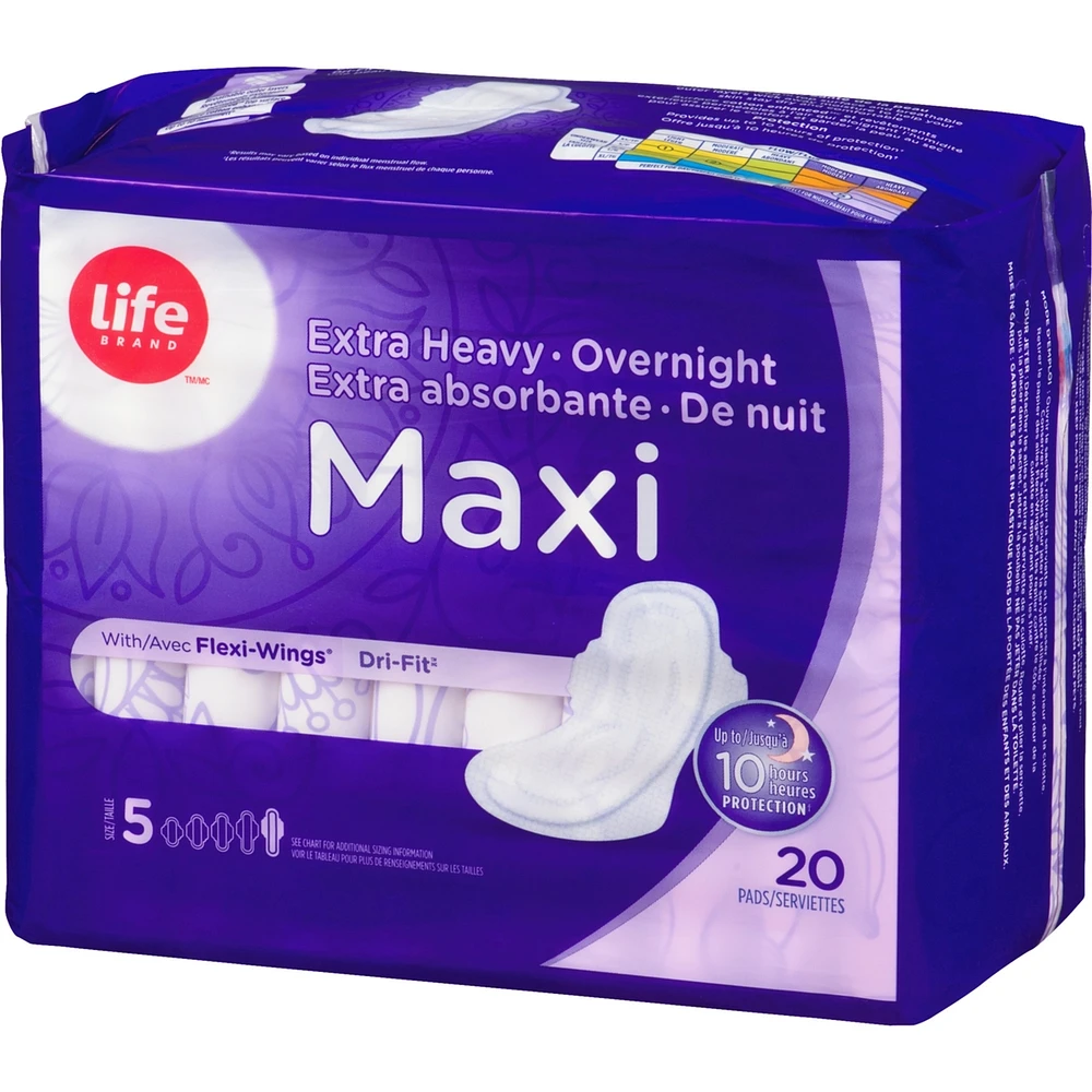Overnight Extra Heavy Maxi With Wings