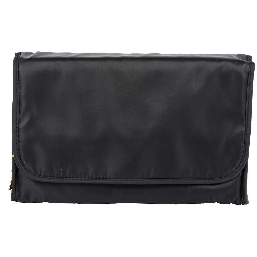 Black Basic Double Pocket Valet