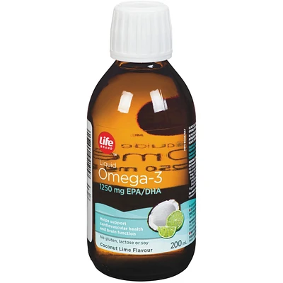 Omega-3 1250mg Coconut Lime Flavour