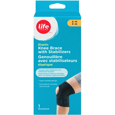 Elastic Knee Brace with Stabilizers Sm-Med