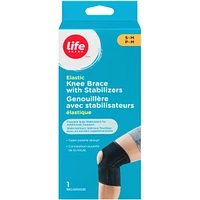 Elastic Knee Brace with Stabilizers Sm-Med