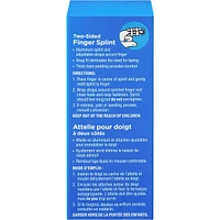 LB 2 Sided Finger Splint Large