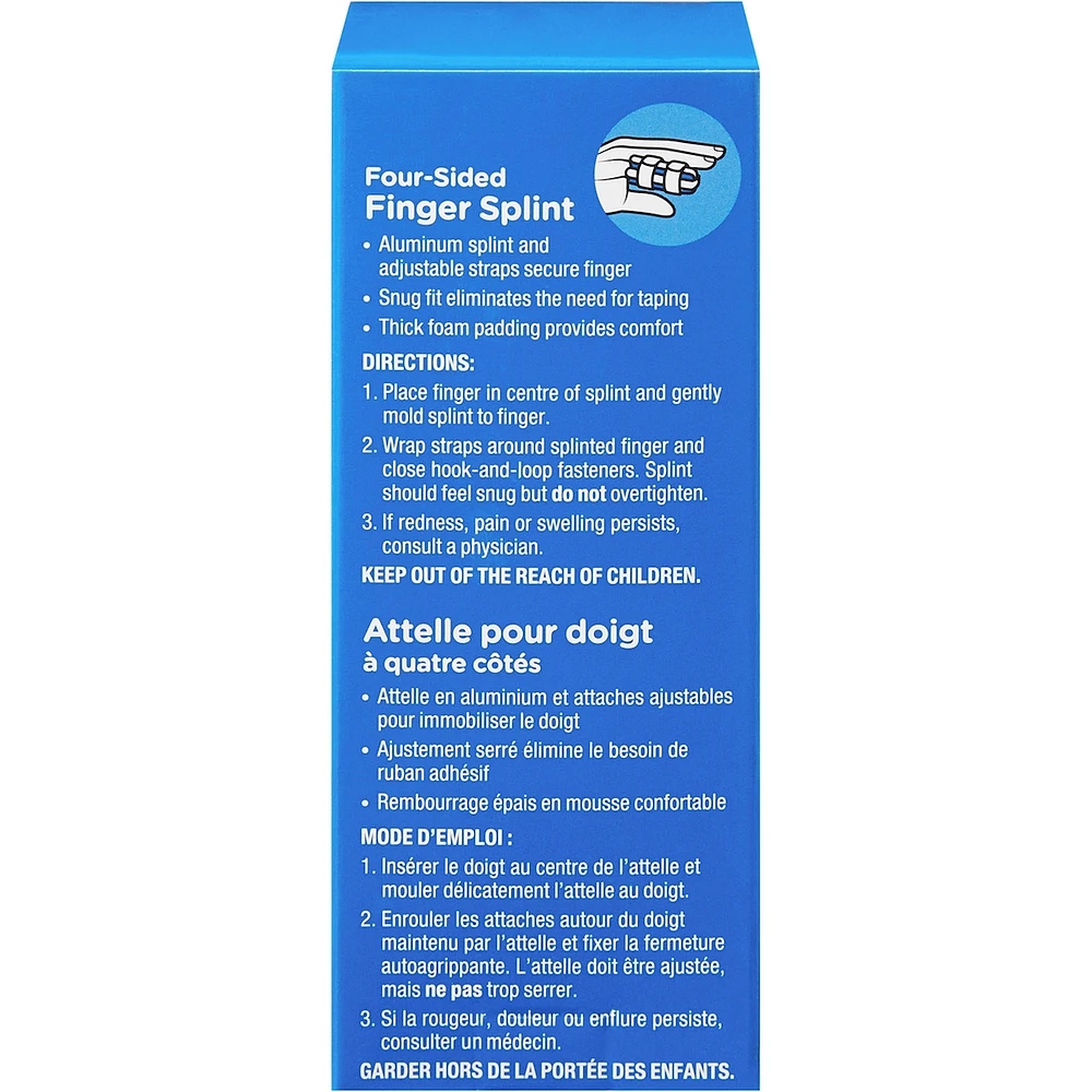 Lb 4 Sided Finger Splint Med