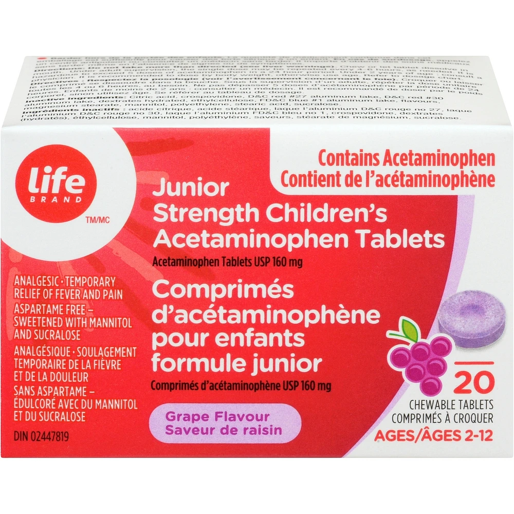 Lb Jr Childrens Acet Grape
