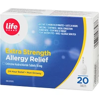 EXTRA STRENGTH ALLERGY RELIEF Cetirizine Hydrochloride Tablets