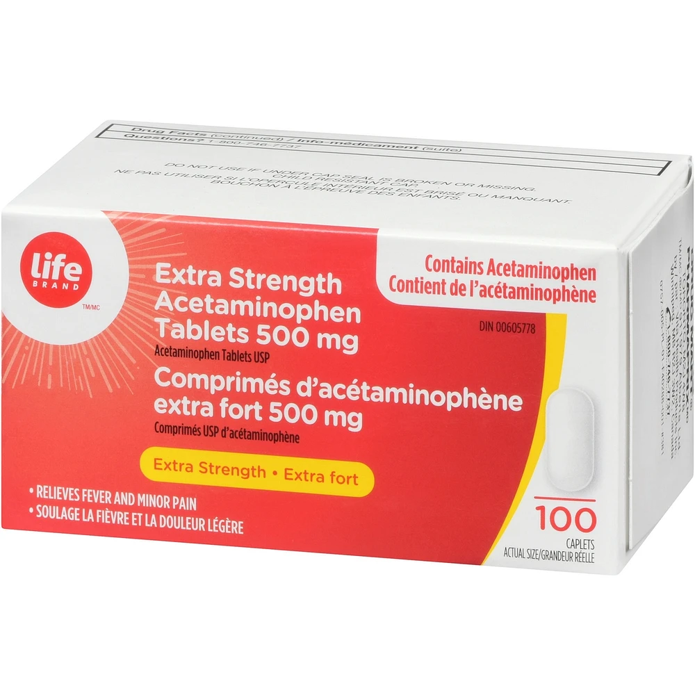 LB ACET 500 MG Caplets