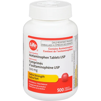 LB Acetaminophen Tab 500 mg USP