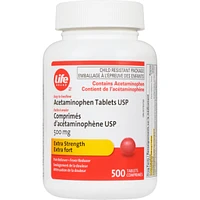 LB Acetaminophen Tab 500 mg USP