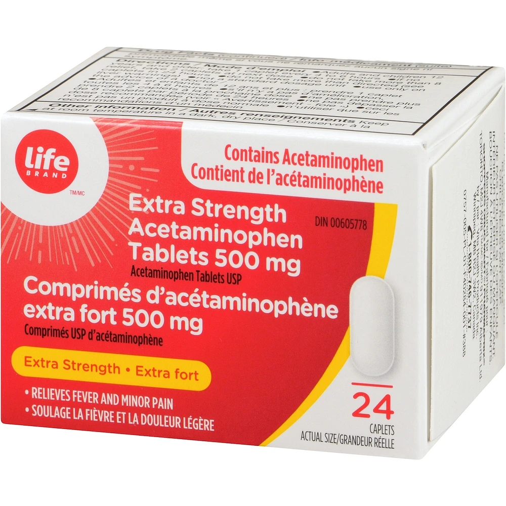 LB ACET 500MG Caplets