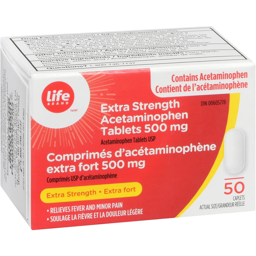 LB ACET 500MG Caplets