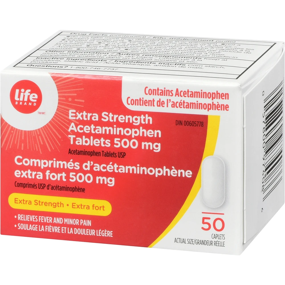 LB ACET 500MG Caplets