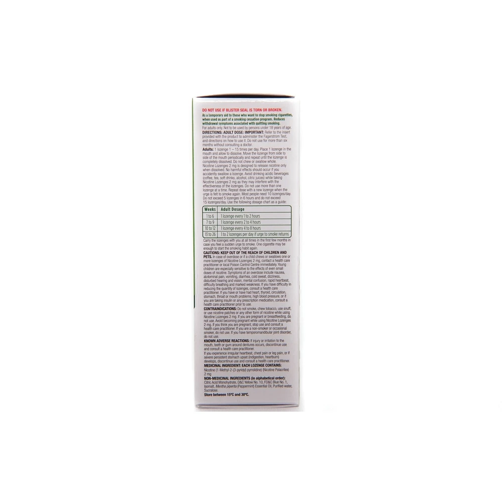 Nicotine Lozenges 2mg
