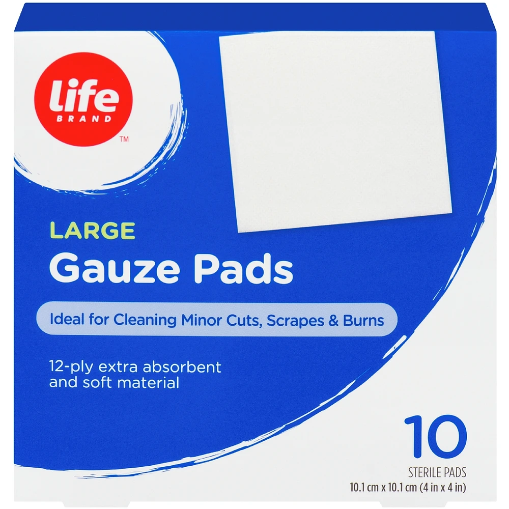 Lb Sterile Pads 10 X 10 (Large)