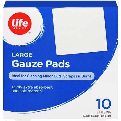 Lb Sterile Pads 10 X 10 (Large)