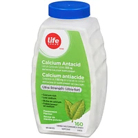 Calcium Antacid Ultra Strength Peppermint 160