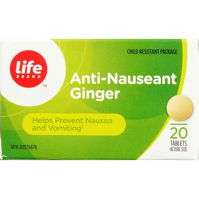 Ginger Anti-nauseant Tablets 500mg