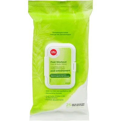 Post Workout Cleansing Wipes
