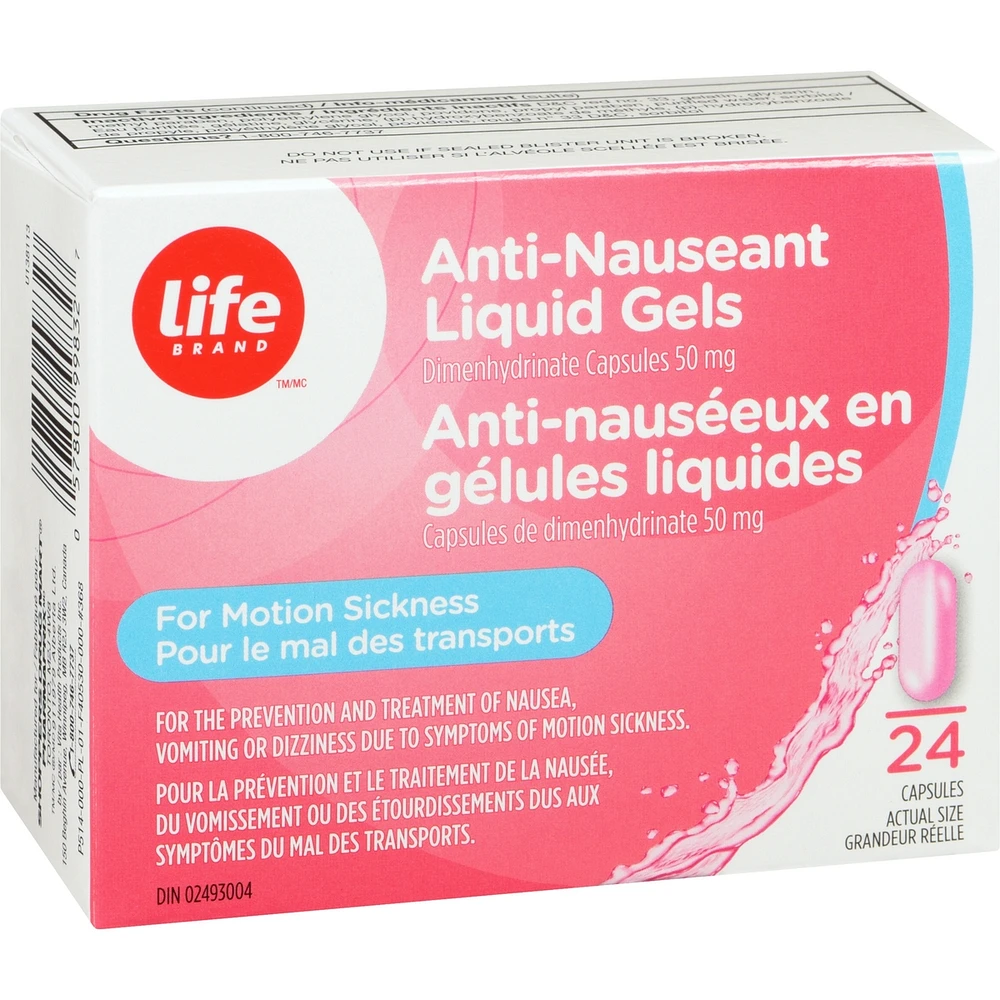 LB Anti Nauseant Liquid Gel