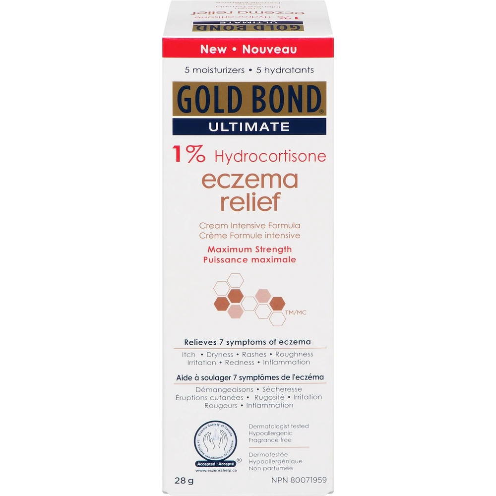 Eczema Relief 1% Hydrocortisone Cream