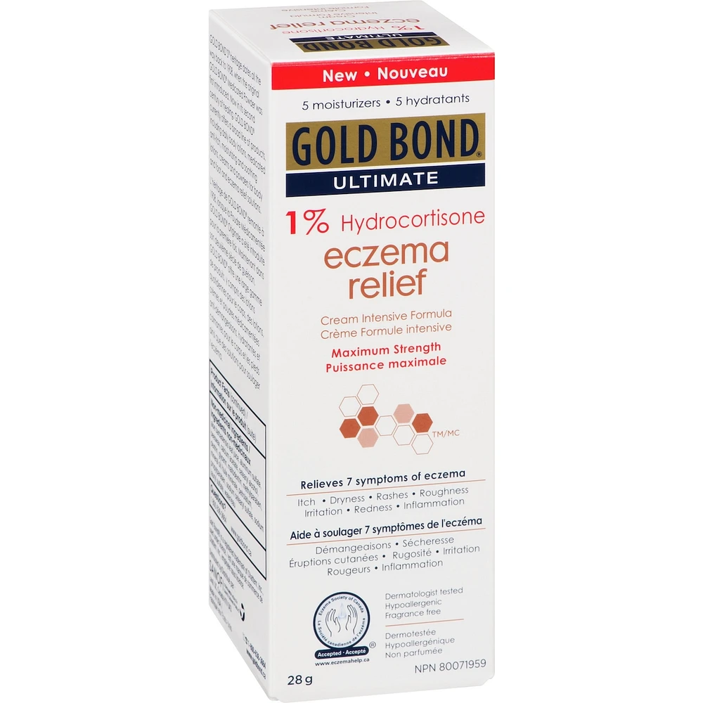 Eczema Relief 1% Hydrocortisone Cream