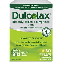 Dulcolax Tablets 5mg 30ct