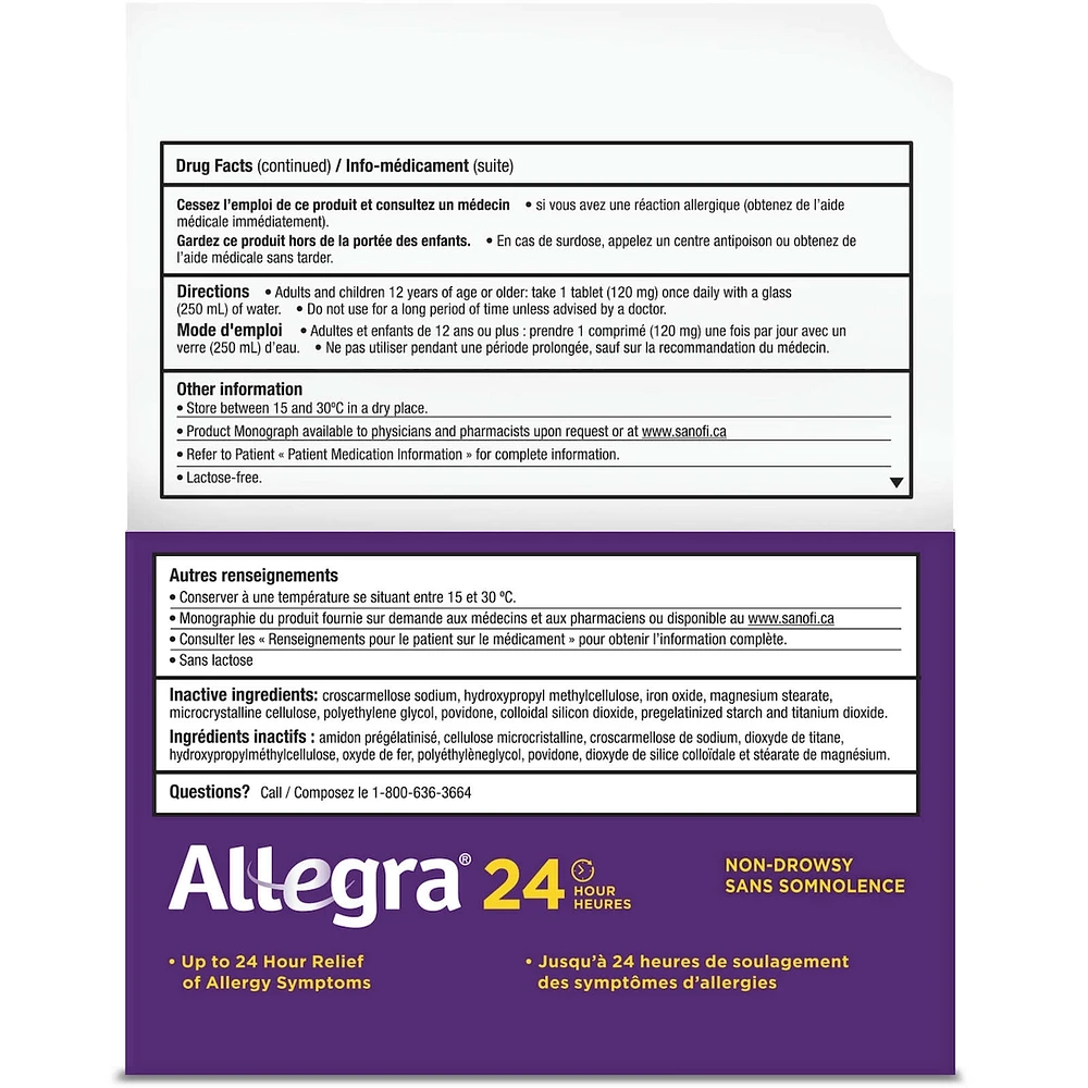 Hour Allergy Relief Tablets