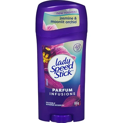 Lady Speed Stick Parfum Infusions Antiperspirant / Deodorant Stick, Jasmine & Moonlit Orchid