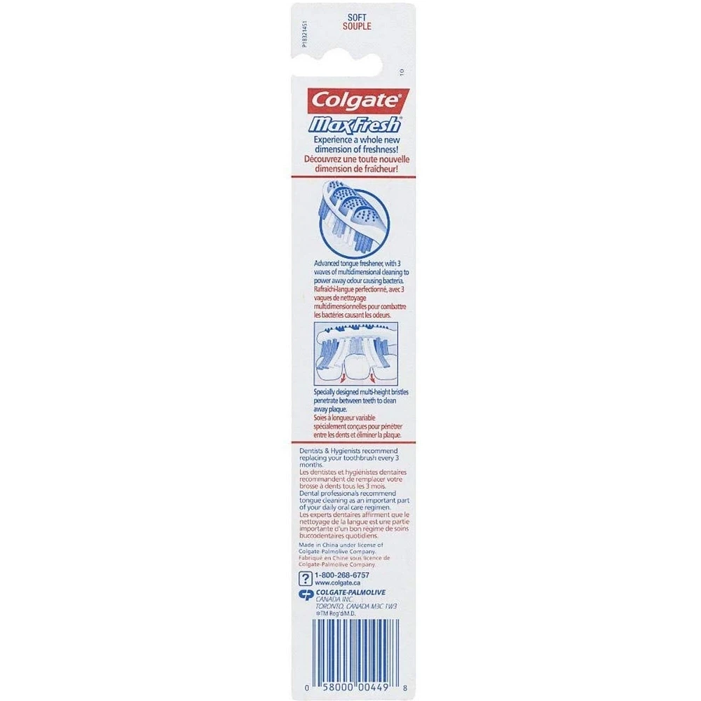 Colgate Manual Toothbrush Maxfresh Soft