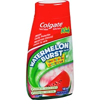 Colgate Liquid Gel 2-in-1 Kids Watermelon Burst Toothpaste and Mouthwash, 100 mL