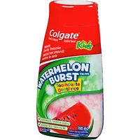 Colgate Liquid Gel 2-in-1 Kids Watermelon Burst Toothpaste and Mouthwash, 100 mL
