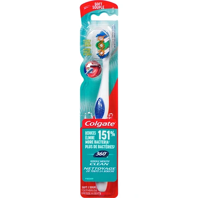 Brosse à dents souple Colgate 360