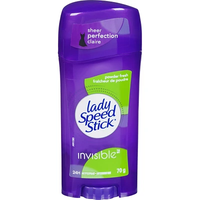 Invisible Antiperspirant Deodorant Solid, Powder Fresh