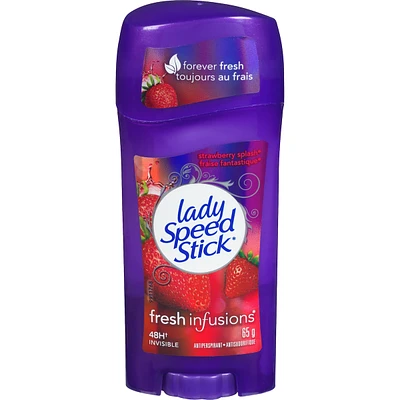Lady Speed Stick Fresh Infusions Antiperspirant Deodorant Invisible Solid