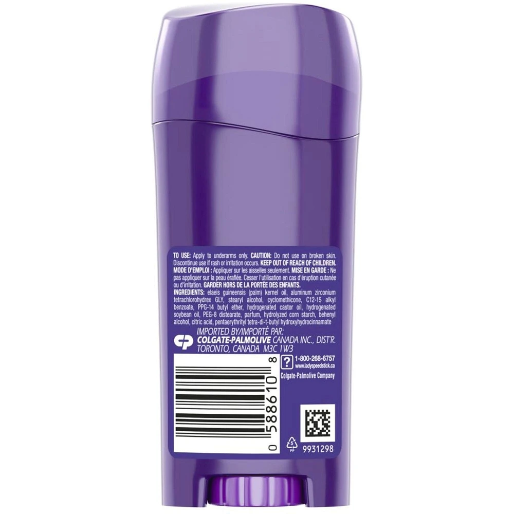 Lady Speed Stick Fresh Infusions Antiperspirant Deodorant Invisible Solid