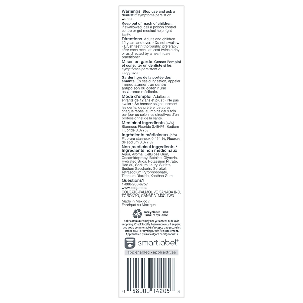 Total Active Prevention Plus Deep Clean Toothpaste, Mint