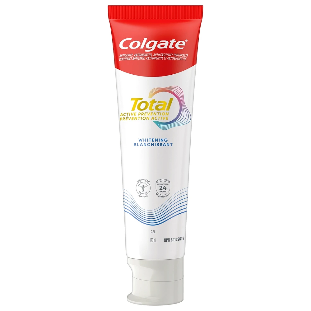Total Prevention Active Gel Dentifrice Blanchissant, Menthe