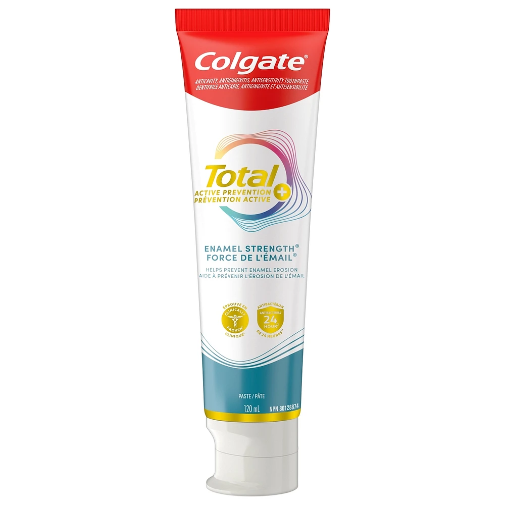 Total Prevention Active Plus Dentifrice Émail, Menthe