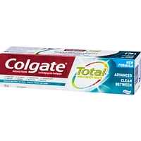 Colgate Total Clean in Between Toothpaste, 120 mL, Paste