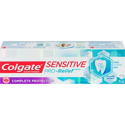 Colgate Sensitive Pro-Relief Complete Protection Toothpaste - Paste Formula 75 mL