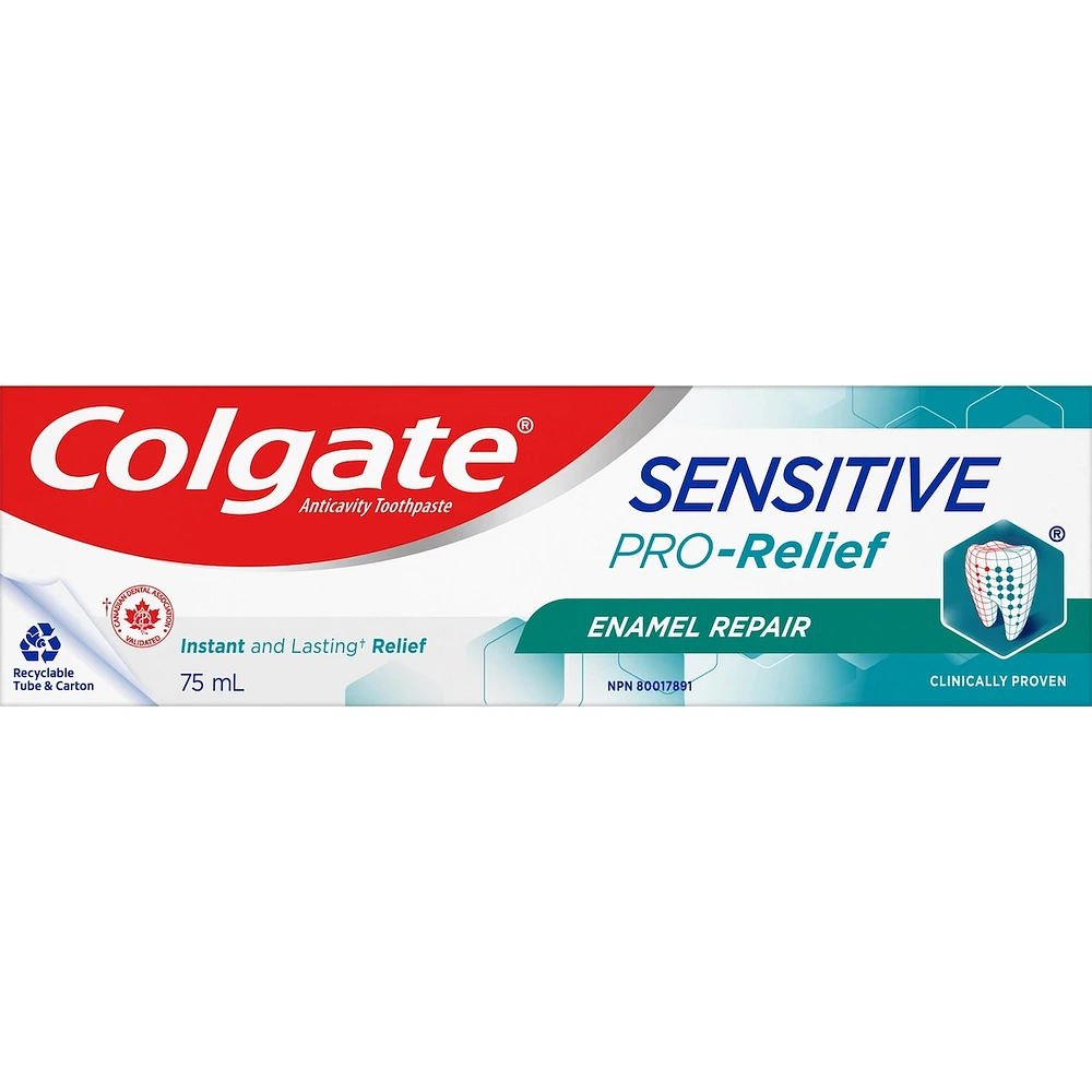 Colgate Sensitive Pro-Relief Enamel Repair Toothpaste - Paste Formula 75 mL