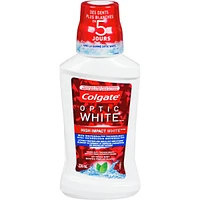 Colgate Optic White Icy Fresh Mint Alcohol Free Mouthwash