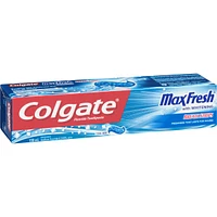 Colgate Max Fresh Toothpaste with Mini Breath Strips, Cool Mint  150 mL