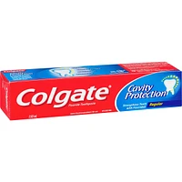 Colgate Cavity Protection Fluoride Toothpaste, Regular, 150 mL