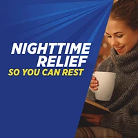 NeoCitran Cold & Sore Throat Night Hot Liquid Medication Regular Strength Lemon 10 pack