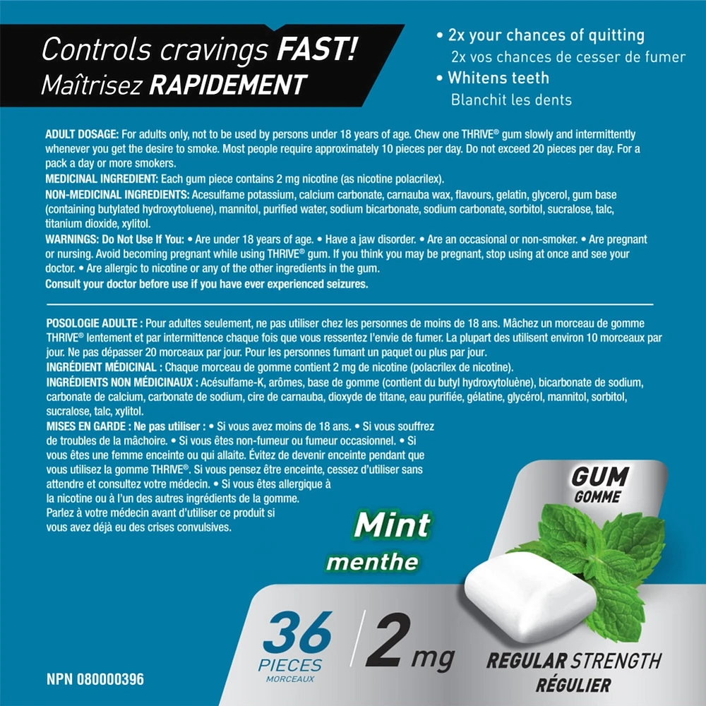 Gum 2mg ,Mint