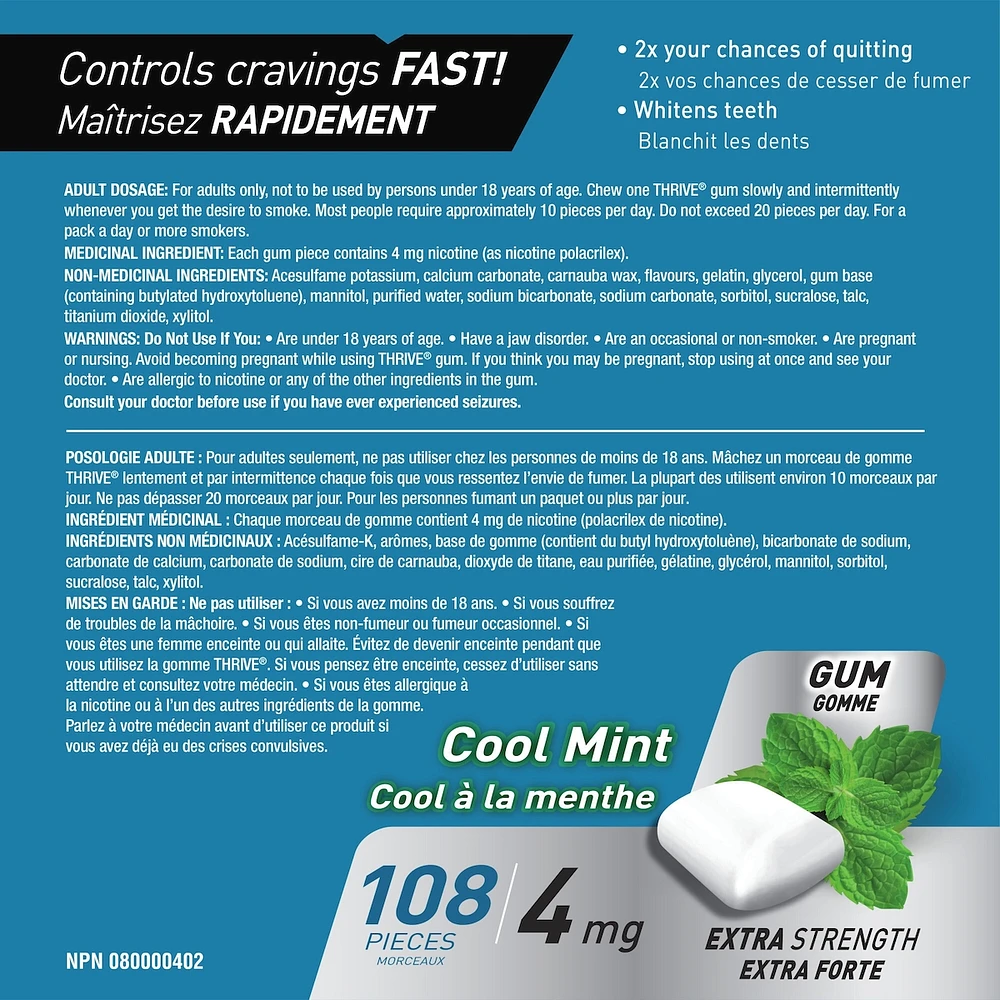 Gomme 4mg ,Mint
