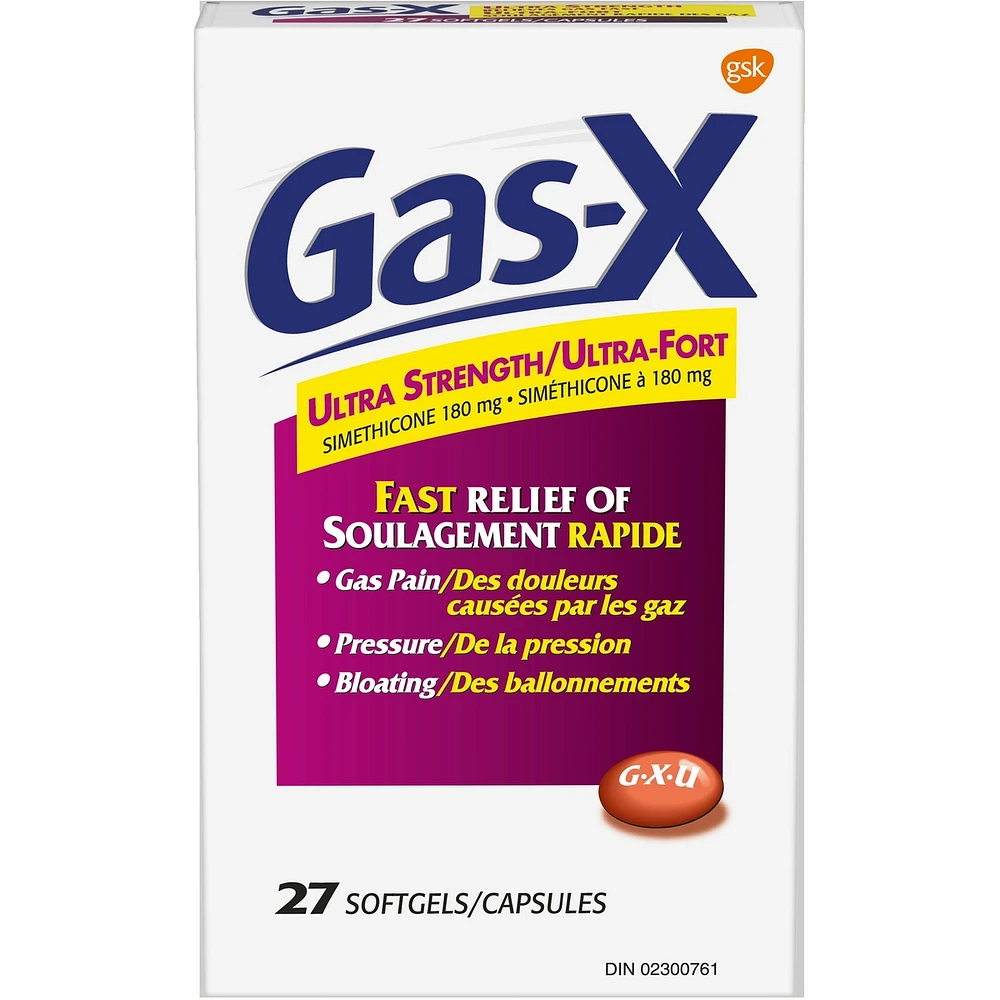 GAS-X Ultra Strength Softgels units