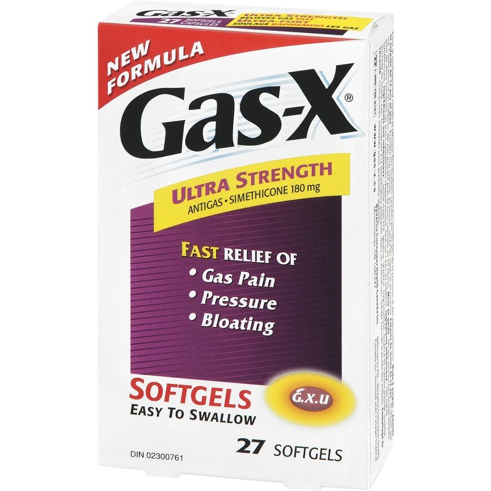 GAS-X Ultra Strength Softgels units