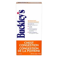 Buckley's® Chest Decongestant Cough Syrup Sucrose-Free 250mL