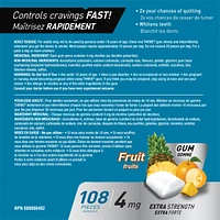 Gum 4mg ,Fruit